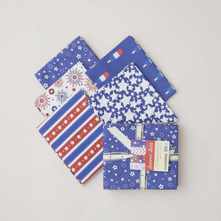 Summer Stars Fat Quarter Bundle - 5 Piece