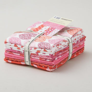 Sweetheart Blooms Fat Quarter Bundle - 12 Piece