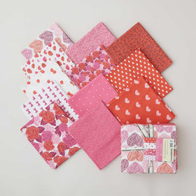 Sweetheart Blooms Fat Quarter Bundle - 12 Piece