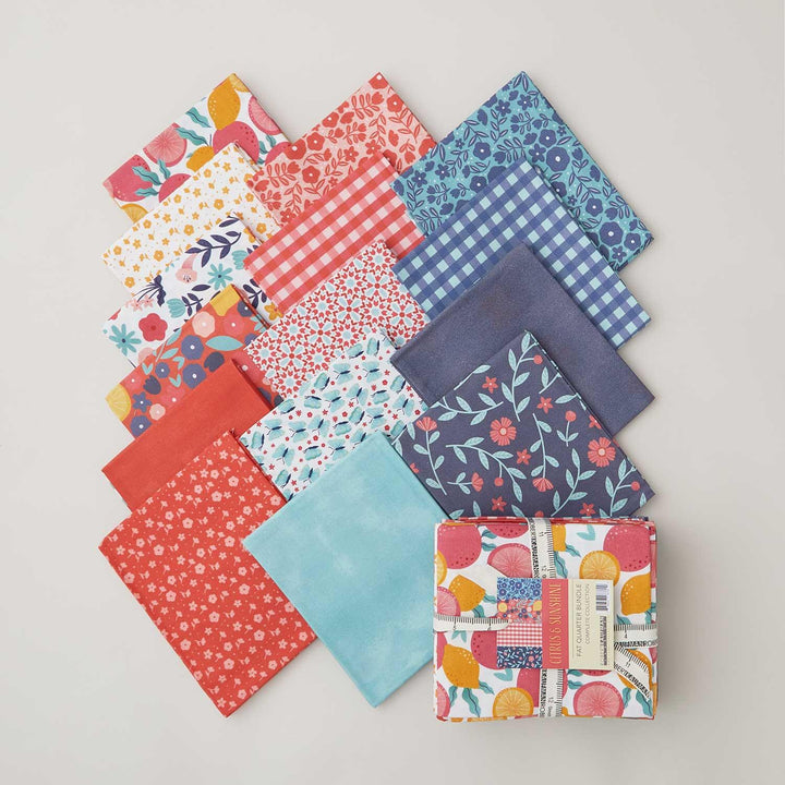 Citrus & Sunshine Fat Quarter Bundle - 15 Piece