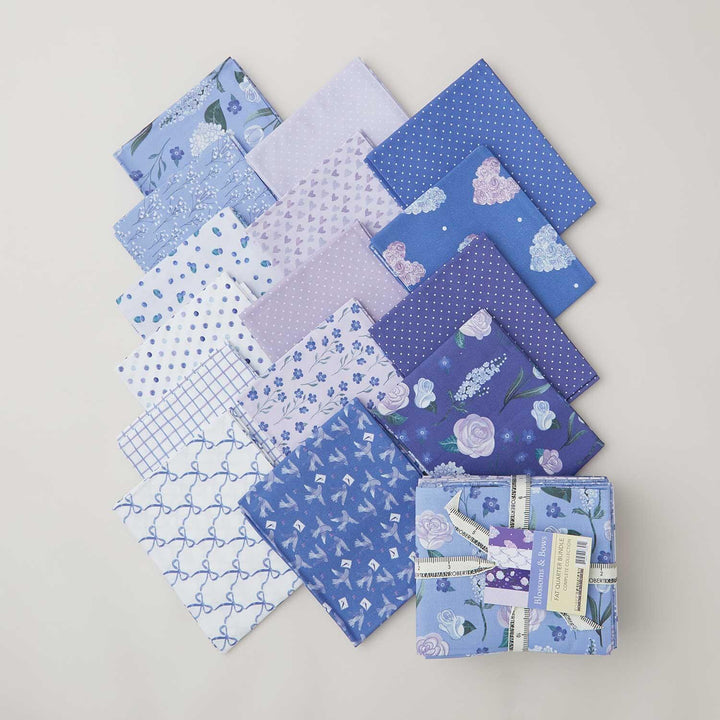 Blossoms & Bows Fat Quarter Bundle - 15 Piece