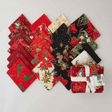 Holiday Flourish - Forest Glen Crimson Colorstory Fat Quarter Bundle