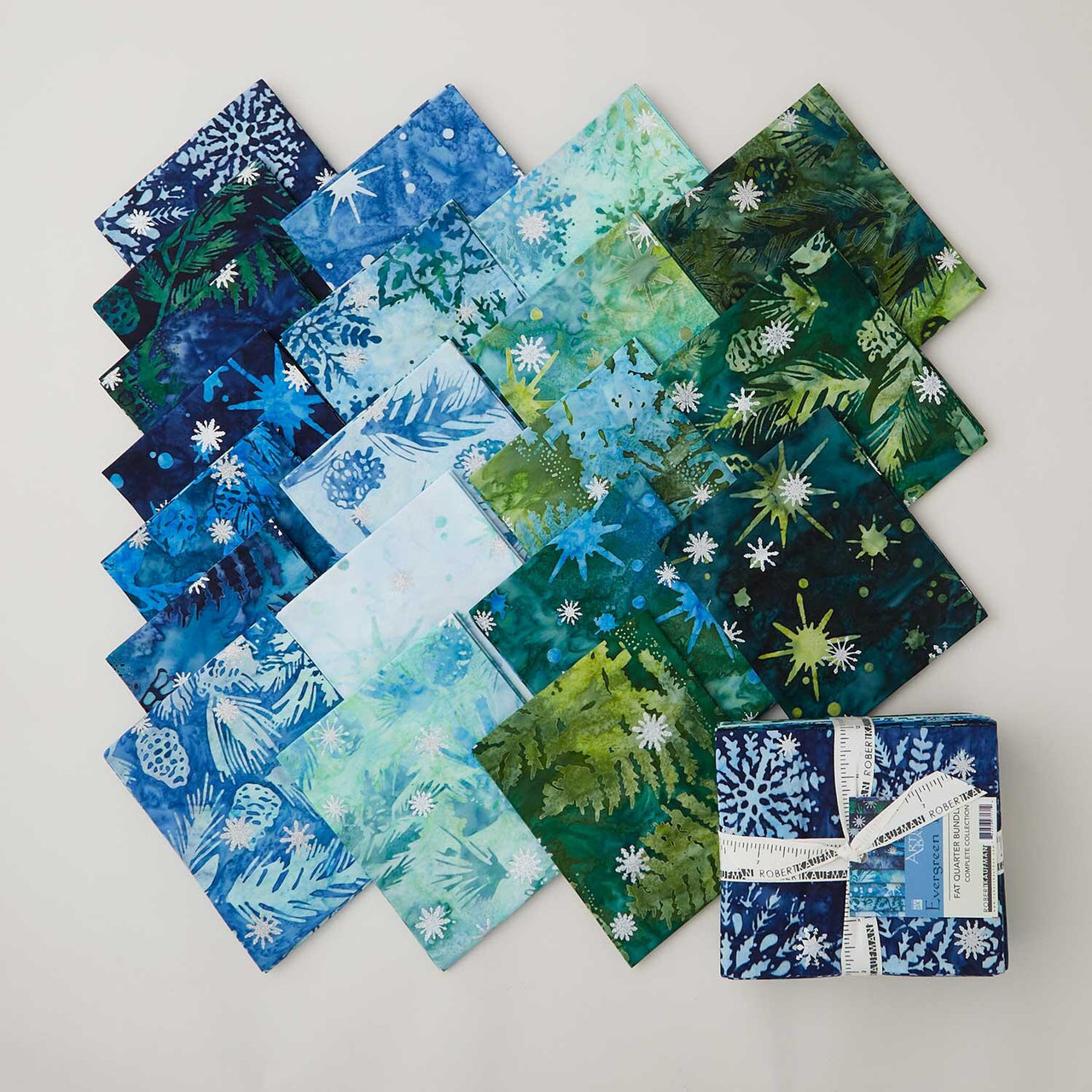 Artisan Batiks - Evergreen Ice Fat Quarter Bundle