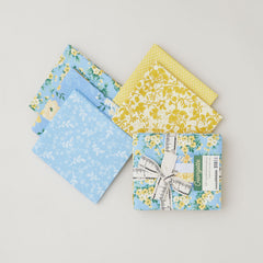 Georgette Lemon Fat Quarter Bundle - 5 Piece