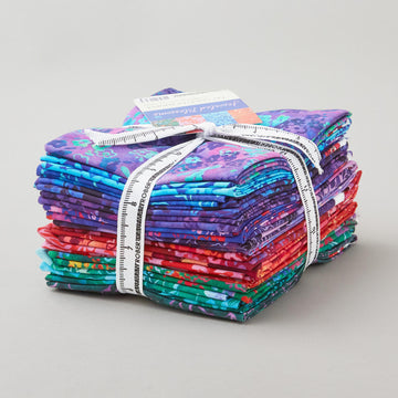 Jeweled Blossoms Complete Collection Fat Quarter Bundle 16 Pc