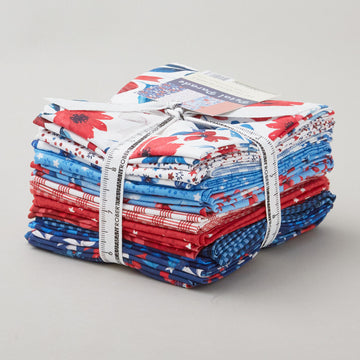 Petal Parade Fat Quarter Bundle - 15 Piece