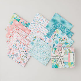 Watercolor Blooms Fat Quarter Bundle - 12 Piece