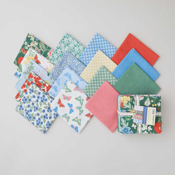 Enchanted Garden Complete Collection Fat Quarter Bundle - 16 Piece