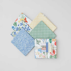 Enchanted Garden Fat Quarter Bundle - Cream Colorstory 5 Piece