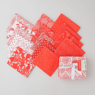 Scarlet Stitch Fat Quarter Bundle - 15 Piece