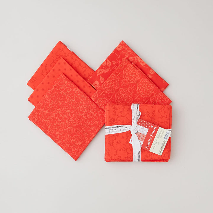 Scarlet Stitch Scarlet Fat Quarter Bundle - 5 Piece