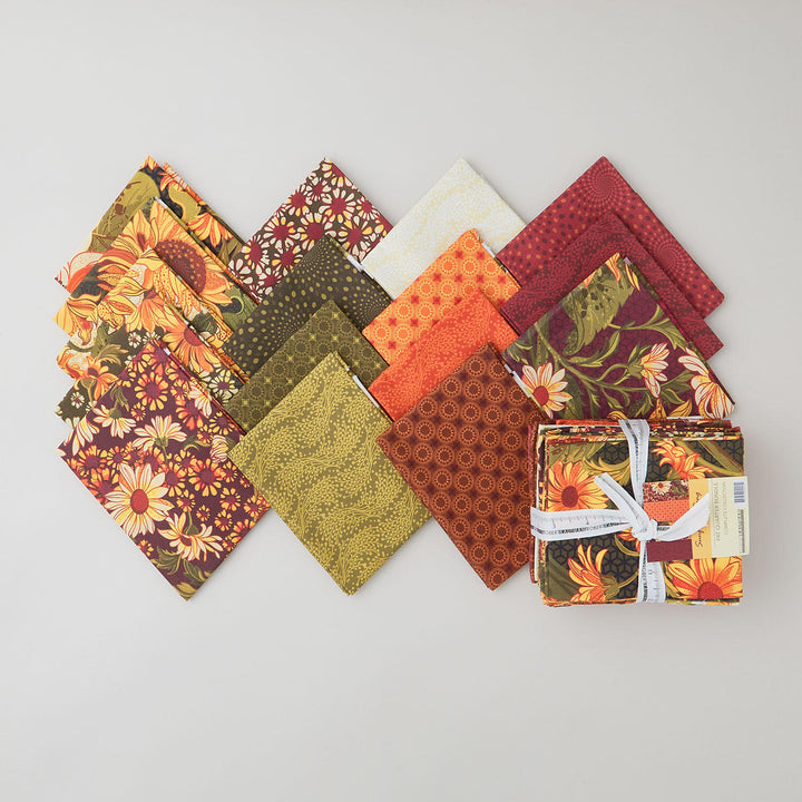 Sunflower Song Fat Quarter Bundle - 16 Piece