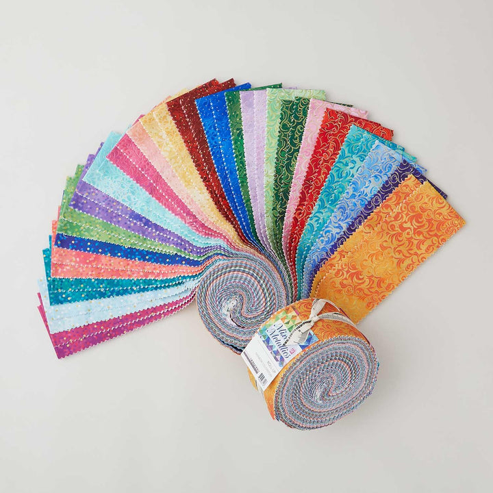 Mixed Metallics Roll Up