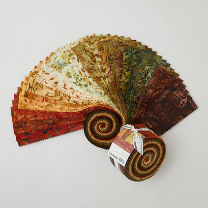 Autumn Skies Batiks Favorites Roll Up