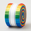 Kona Cotton Bright Rainbow Half Roll - 24 Ply