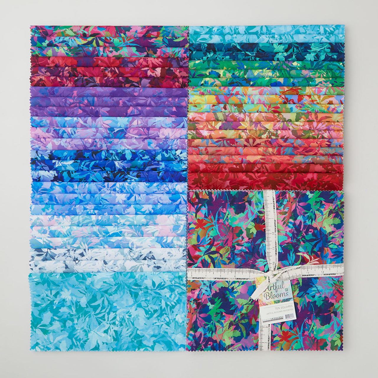 Artful Blooms Favorites Ten Squares