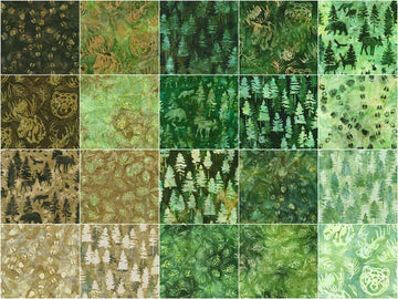 Artisan Batiks Woodland Wonders Ten Squares