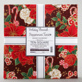 Holiday Flourish Peppermint Twist Holiday Metallic Ten Squares