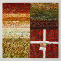 Autumn Skies Batiks Favorites Ten Squares