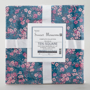 Artisan Batiks - Sweet Blossoms Ten Squares