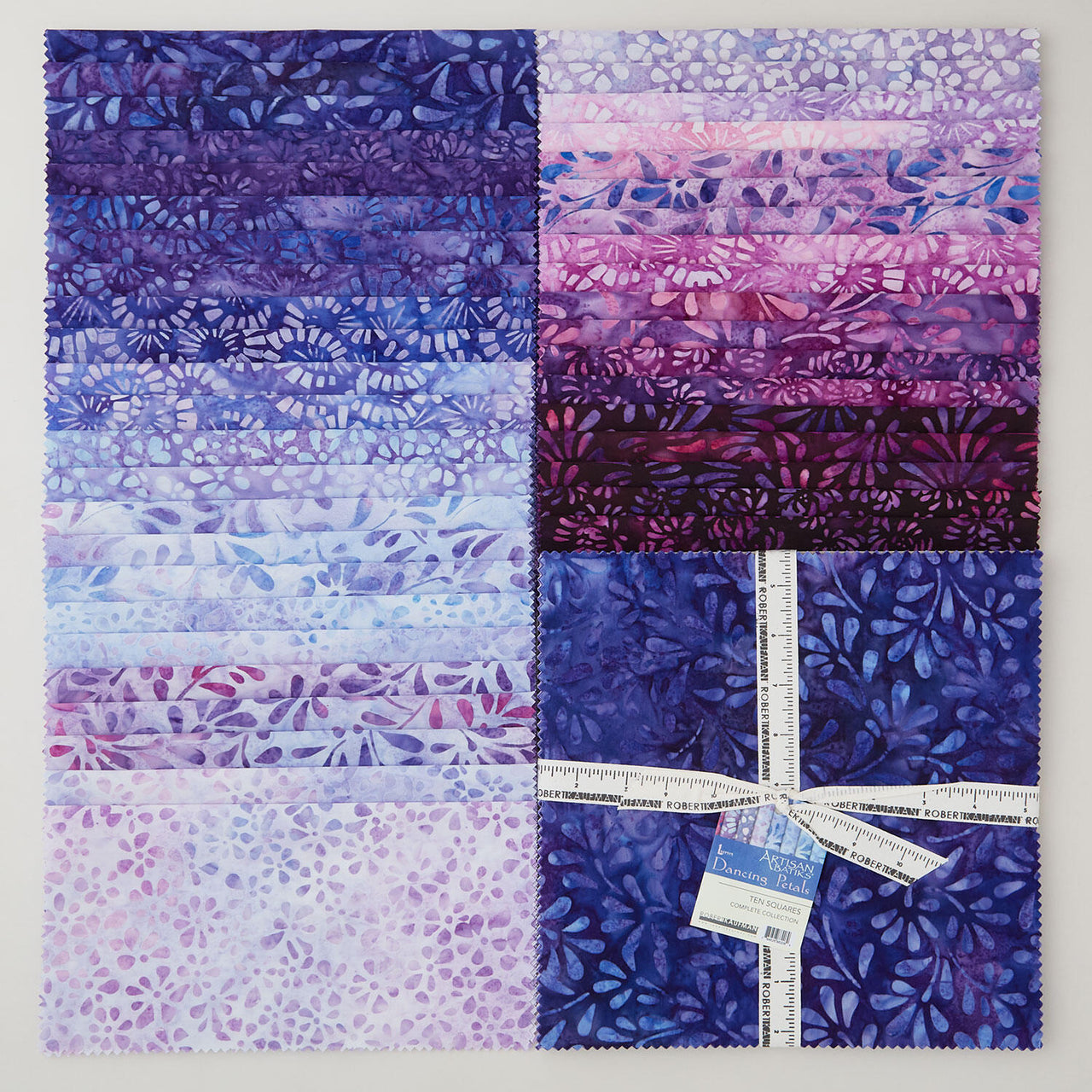 Artisan Batiks - Dancing Petals Ten Squares