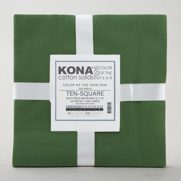 Kona Cotton Color of the Year 2026 - Wander Ten Squares