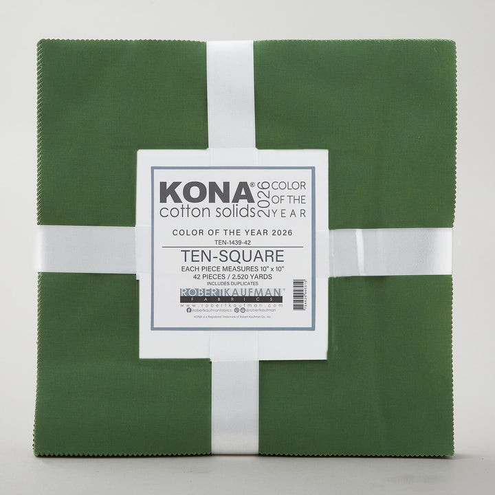 Kona Cotton Color of the Year 2026 - Wander Ten Squares