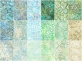 Artisan Batiks Coastal Shells Ten Squares