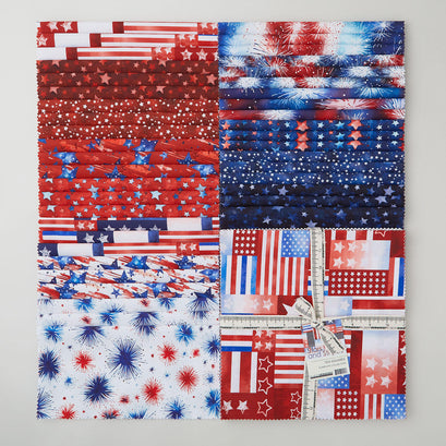 Stars and Stripes Ten Squares