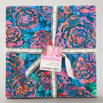 Berry Breeze Favorites Digitally Printed Ten Squares