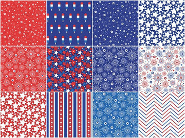 Summer Stars 10" Squares