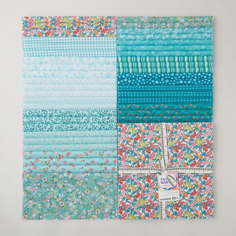 Fabric Market - Sea Glass Ten Squares