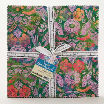 Sunlit Hummingbirds Complete Collection Ten Squares