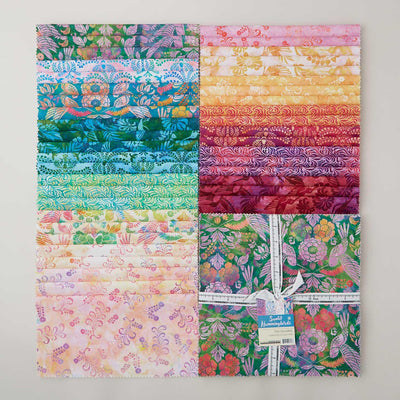 Sunlit Hummingbirds Complete Collection Ten Squares