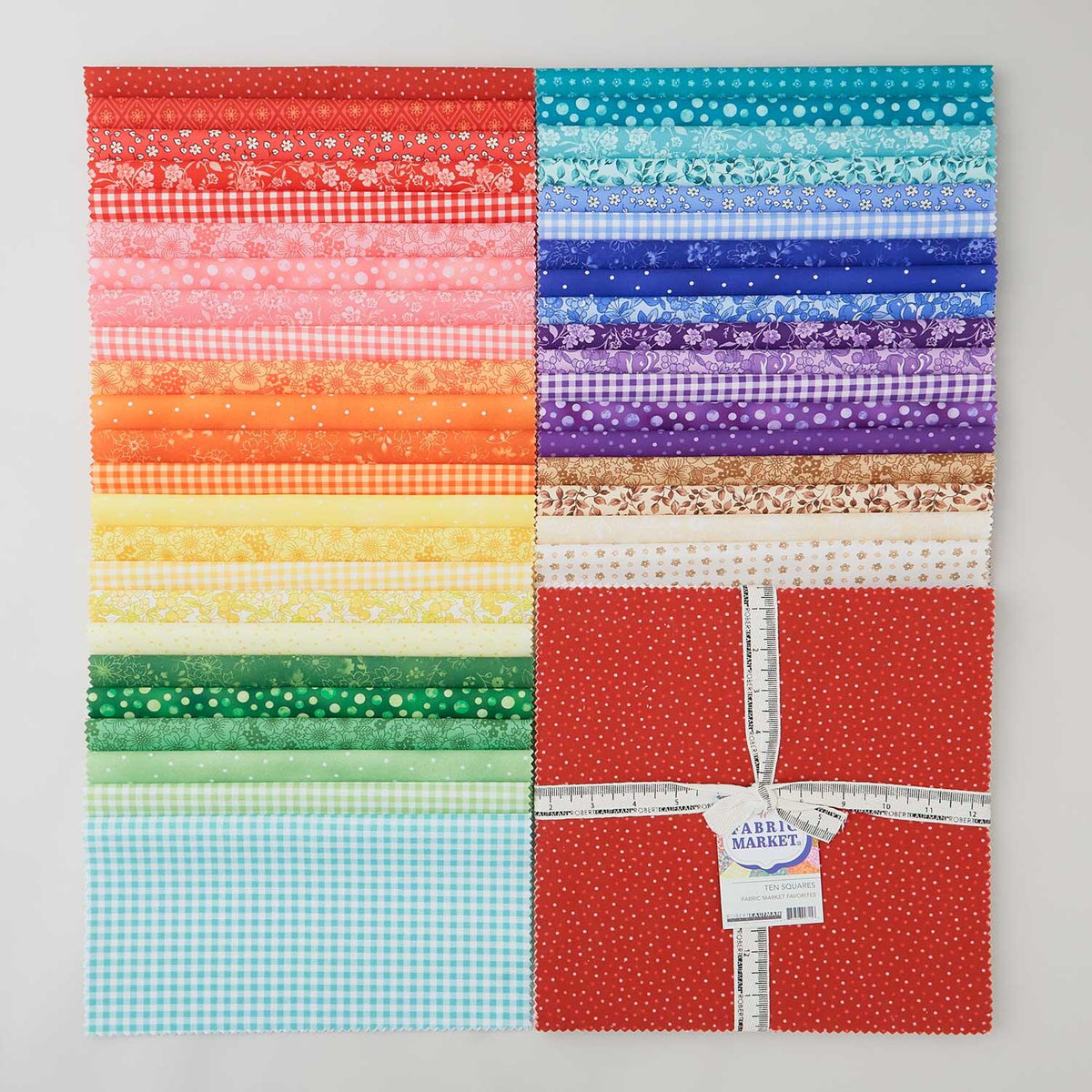 Fabric Market Favorites Ten Squares