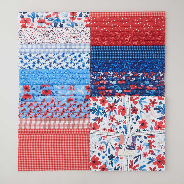 Petal Parade Ten Squares