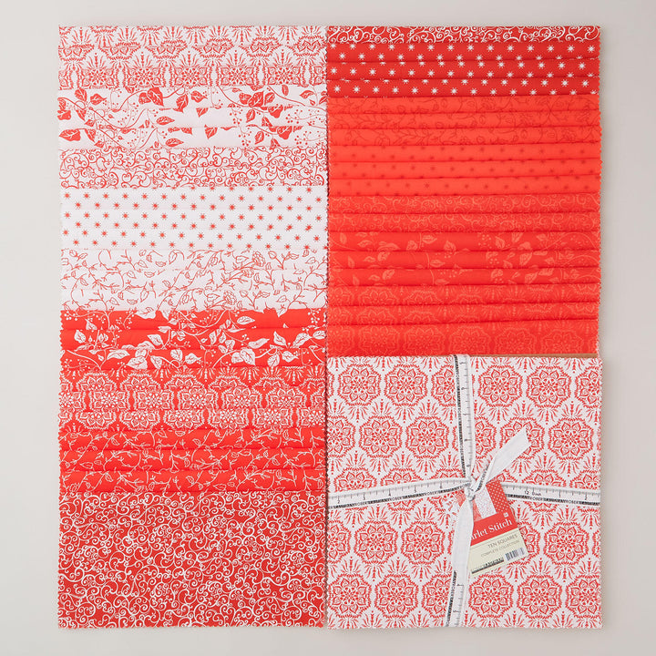 Scarlet Stitch Ten Squares