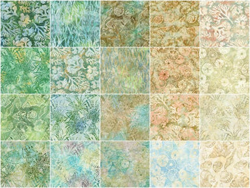 Artisan Batiks Tranquil Tides Ten Squares