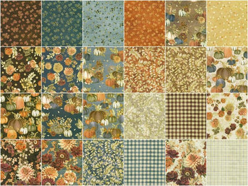 Hello Fall Metallic Ten Squares