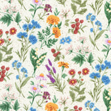 Botanical Garden Favorites - Flowers Natural Yardage