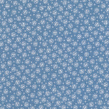 Botanical Garden Favorites - Circles Blue Yardage