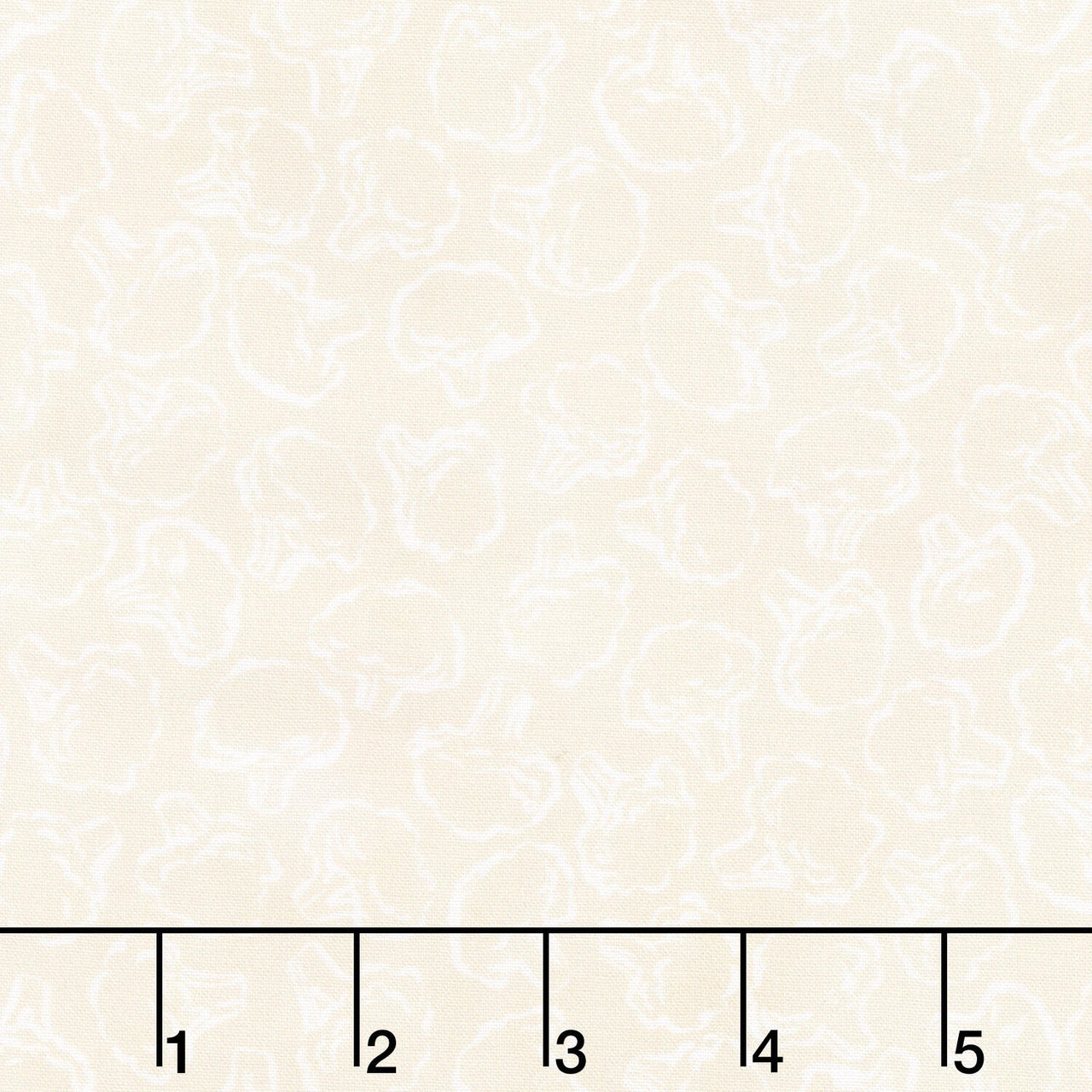 Garden Goodness - Cauliflower Linework Cauliflower Yardage