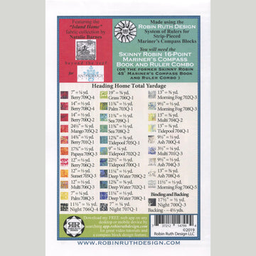 Heading Home Quilt Pattern