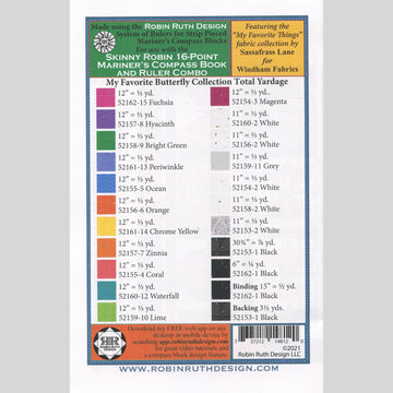 My Favorite Butterfly Collection Quilt Pattern