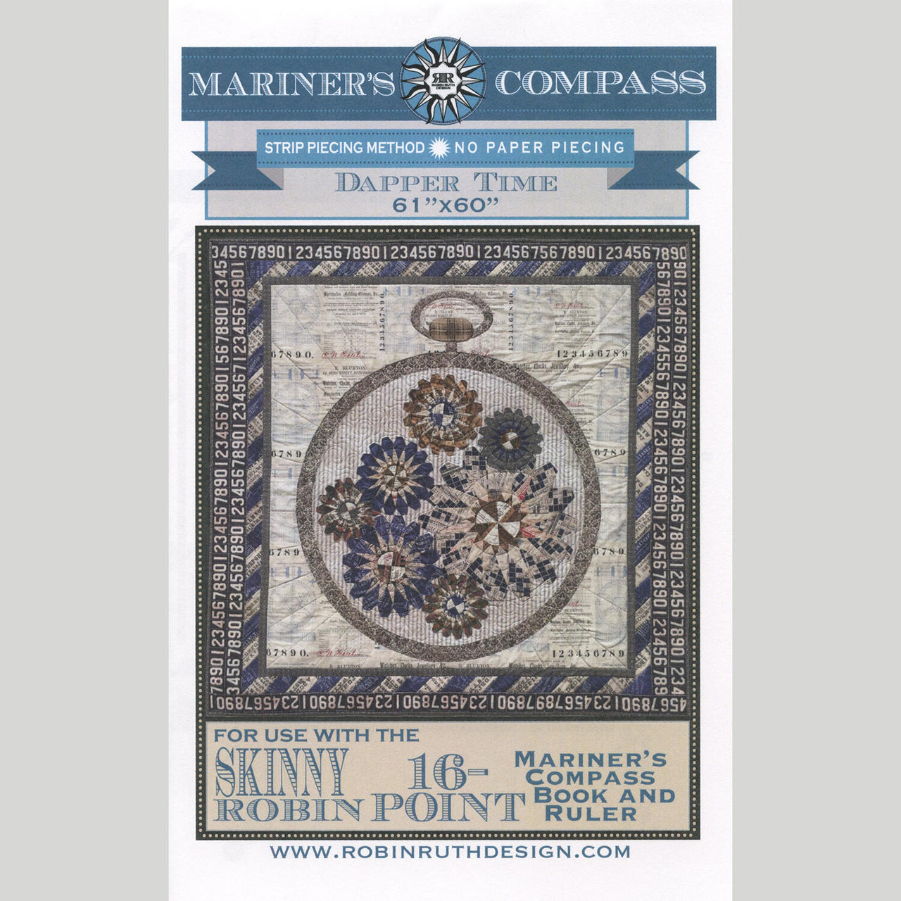 Dapper Time Quilt Pattern