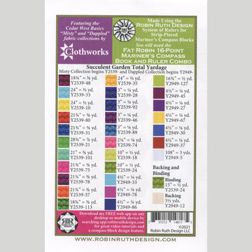 Succulent Garden Quilt Pattern