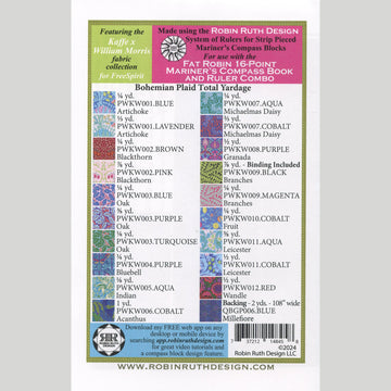 Bohemian Plaid Quilt Pattern