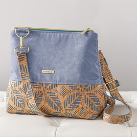 Clarisse Crossbody Bag Kit - Chambray/Cork