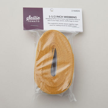 1-1/2" Striped Beach Breeze Webbing - 3 Yard Cut