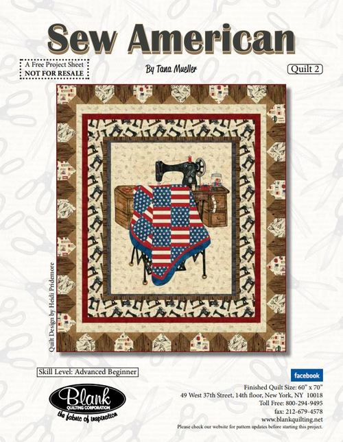 Sew American Quilt #2 Free Quilt Pattern